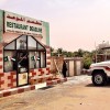 Nothing’s ever late at this restaurant, located just a few miles from the UAE/Saudi border
