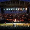 In #Jordan, the annual #Amman Citadel #Festival is about to kickoff. #Palestinian #Youth #Orchestra doing a final sound check. #jo #CNN #music #concert #culture @CNNIME