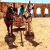 CNN’s Jomana Karadsheh riding a Roman chariot in Jerash, Jordan. Follow @CNNIME to find out why. #jordan #jo #history #culture #travel