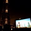 The Dubai International Film Festival screening of Mahmoud Kaabour’s ‘Champ of the Camp’ at Burj Park last night.