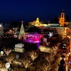 Manger Square in #Bethlehem. #christmas