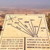 Hazy day in the Jordan Valley, as seen from Mount Nebo.