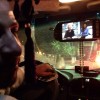 Who says taxis in Egypt need rear view mirrors? This guy replaced his with a television. #safe