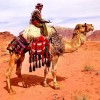 On patrol with the ‘Camel Corps’ – a Bedouin police force that maintains security and protects visitors in the deserts of Jordan.