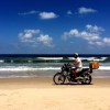 Beach biker in #Gaza City. #Palestine #Israel