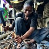Wood carver in Dar es Salaam, #Tanzania. #africa #travel #art