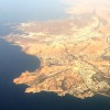 Hazy day in #Muscat. Picture taken out the window of an Oman Air 737 en route to #Salalah. #oman #travel #monsoon #CNNIME