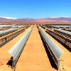 Parabolic mirrors at the Noor 1 solar plant in the desert outside #Ouarzazate. The complex is due to open later this year, and will be the first of several phases.  #Morocco is investing hundreds of millions of dollars in renewables to reduce its dependency on fossil fuels for #energy.