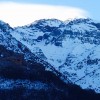 Snow drift on Mount Toubkal. At 4,167 meters, it's the second tallest mountain in #Africa, after Kilimanjaro. The summit is a two day hike from here. #travel #Morocco