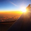 Sun setting over the Zagros Mountains in western #Iran…on the long flight back to #AbuDhabi. #UAE #travel #sunset