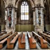 Another view of the St. Sebald's Church in Nuremberg, Germany. Built around 800 years ago, the medieval-era church is one of the oldest in the city. It was mostly destroyed by bombing during WWII (like the rest of Nuremberg) and finally rebuilt in the late 1950s. #Germany #travel #history #religion
