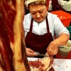 Horse meat market at the Green Bazaar in #Almaty, #Kazakhstan. #travel #cnnsilkroad