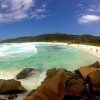 This is Grande Anse Beach on La Digue Island in Seychelles. Also known as the #1 beach in the world, according to CNN's 'World's 100 best beaches' article from 2013. It is beautiful and secluded. The only way to get here from the ferry in La Passe is by hiking or biking over the mountain – and most visitors don't because the world's #4 beach is also on La Digue and much easier to reach. #Seychelles #beach #travel #ladigue #island #cnn