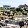 Sioux Falls, the largest city in South Dakota. Population: 171,544