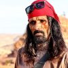 This is Oudeh, 40, who lives in a cave near Petra and runs a tea stall in the mountains. He describes himself as the "Bedouin Jack Sparrow". #jordan #petra #piratesofthecaribbean