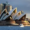 Sunset at the Sydney Opera House. #sydney #australia #sunset