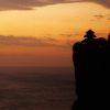 Temple by the sea. #uluwatu #bali #temple #indonesia #sunset