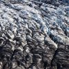 Glacial ice covered with volcanic ash and dirt. From one of the outlet glaciers on Iceland's largest ice cap. #iceland #glacier #ice #iceberg #volcano #ig_iceland #mystopover #latergram #nature